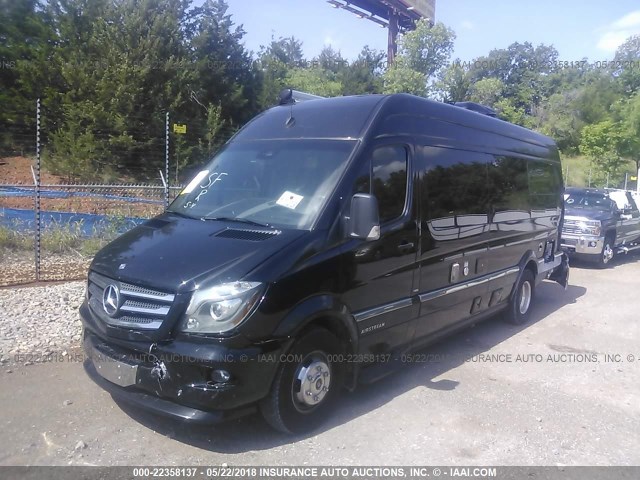 WD3PF4CDXF5978028 - 2015 MERCEDES-BENZ SPRINTER 3500 BLACK photo 2