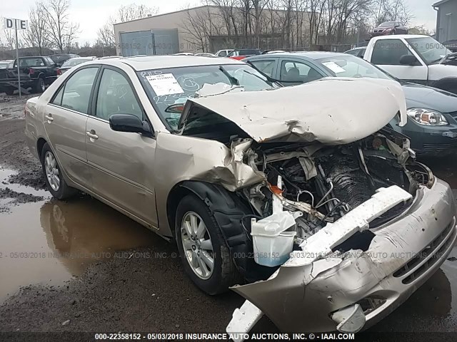 4T1BE30K83U250625 - 2003 TOYOTA CAMRY LE/XLE/SE ოქროსფერი ფოტო 1