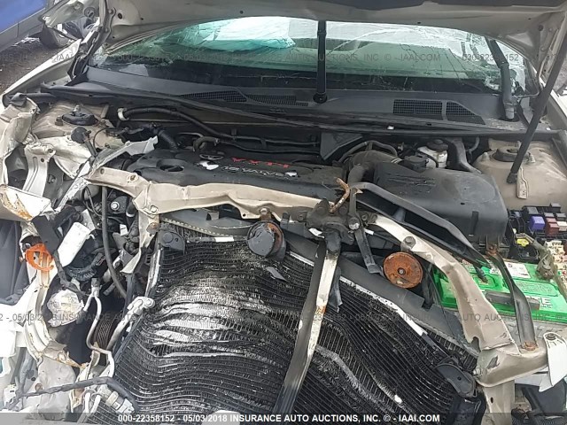 4T1BE30K83U250625 - 2003 TOYOTA CAMRY LE/XLE/SE ოქროსფერი ფოტო 10