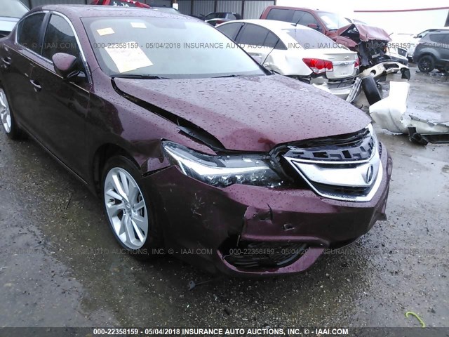 19UDE2F37GA022583 - 2016 ACURA ILX WATCH PLUS BURGUNDY photo 6