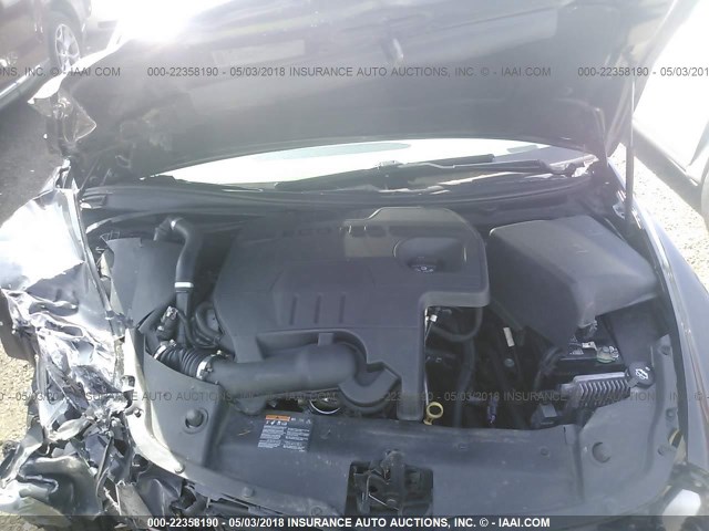 1G1ZC5E14BF115366 - 2011 CHEVROLET MALIBU 1LT 黑色 照片 10