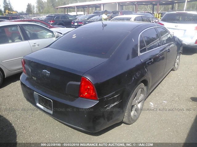1G1ZC5E14BF115366 - 2011 CHEVROLET MALIBU 1LT 黑色 照片 4