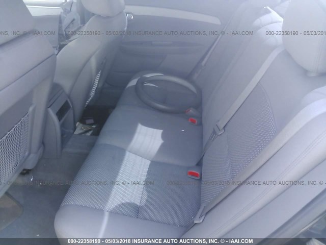 1G1ZC5E14BF115366 - 2011 CHEVROLET MALIBU 1LT 黑色 照片 8