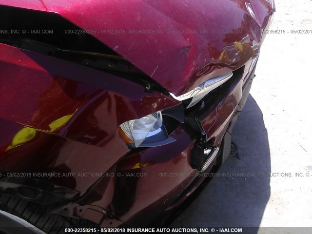 5UXWX7C58DL980697 - 2013 BMW X3 XDRIVE35I BURGUNDY photo 6