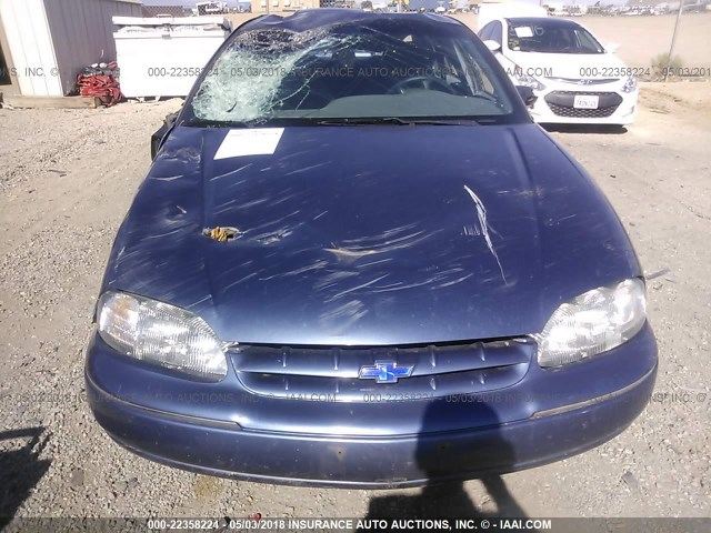 2G1WL52M3W9136886 - 1998 CHEVROLET LUMINA LS BLUE photo 6