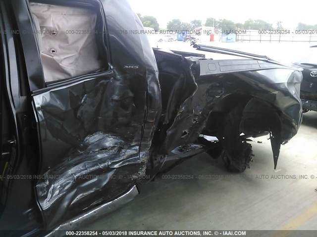 5TFRM5F14EX069961 - 2014 TOYOTA TUNDRA DOUBLE CAB SR/SR5 GRAY photo 6