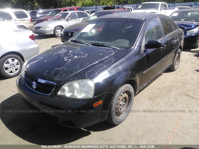 KL5JD56Z56K326097 - 2006 SUZUKI FORENZA BLUE photo 2