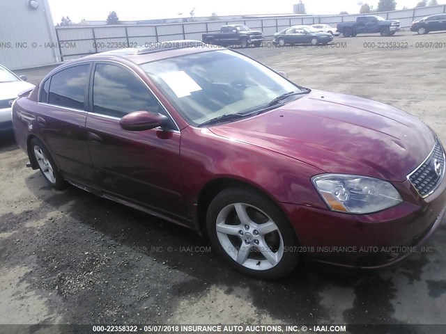 1N4BL11D16C201605 - 2006 NISSAN ALTIMA SE/SL/SE-R RED photo 1