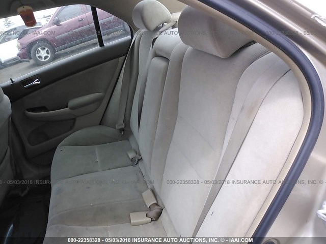 1HGCM56446A148486 - 2006 HONDA ACCORD LX GOLD photo 8