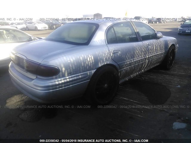 1G4HR54K7YU141620 - 2000 BUICK LESABRE LIMITED SILVER photo 4