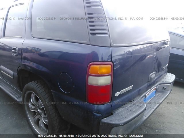 1GNEC13T63R239908 - 2003 CHEVROLET TAHOE C1500 Dark Blue photo 6