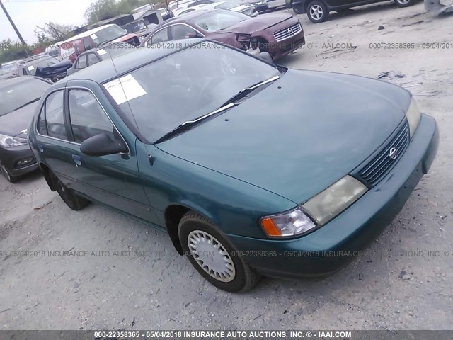 3N1AB41D4VL012995 - 1997 NISSAN SENTRA XE/GXE GREEN photo 1