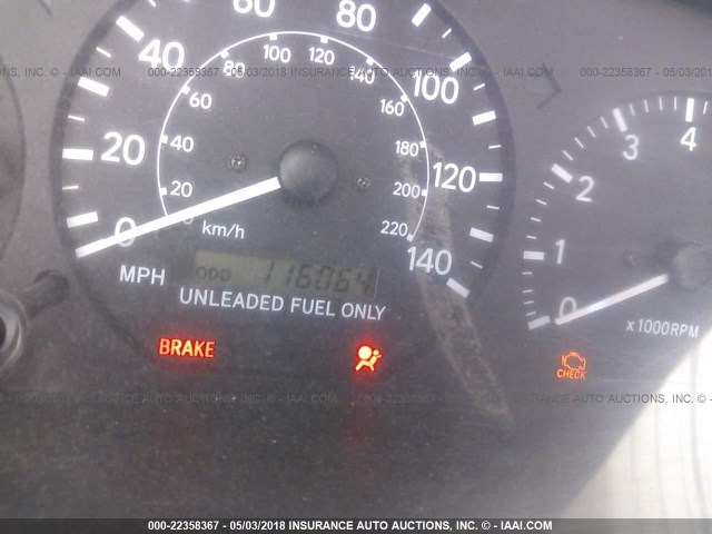 JT2BG22K4X0315143 - 1999 TOYOTA CAMRY LE/XLE GOLD photo 7