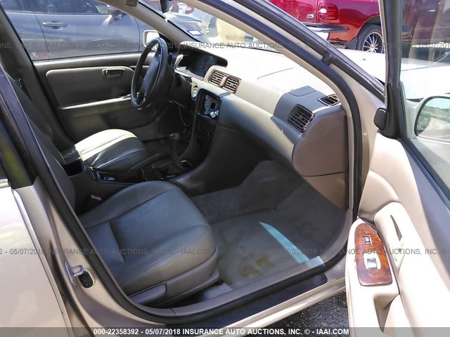 4T1BF22K2YU938163 - 2000 TOYOTA CAMRY LE/XLE TAN photo 5