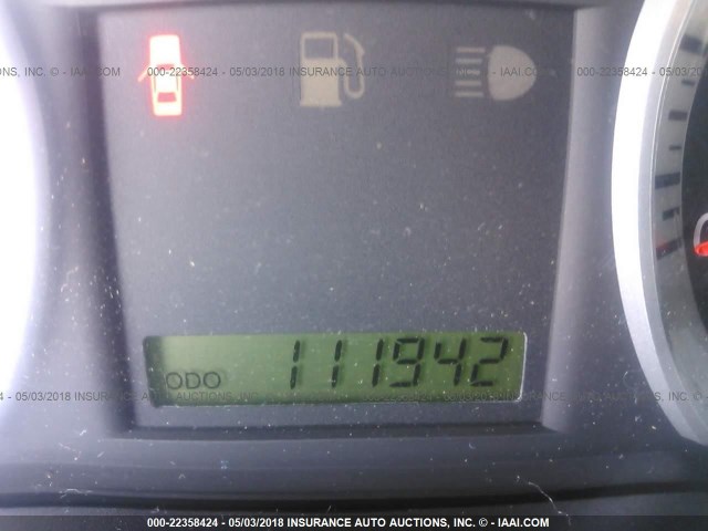 KL1TD56647B051520 - 2007 CHEVROLET AVEO LS RED photo 7