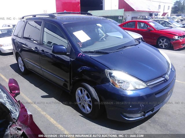 5TDZA22C84S083493 - 2004 TOYOTA SIENNA XLE/XLE LIMITED Dark Blue photo 1