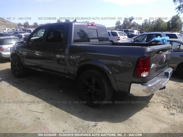1C6RR6LT0FS675440 - 2015 RAM 1500 SLT GRAY photo 3