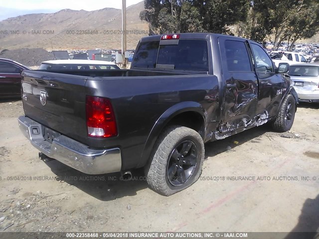 1C6RR6LT0FS675440 - 2015 RAM 1500 SLT GRAY photo 4