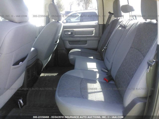 1C6RR6LT0FS675440 - 2015 RAM 1500 SLT GRAY photo 8