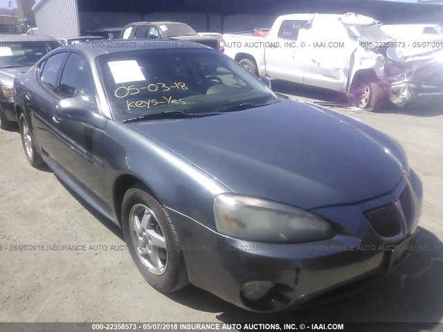 2G2WS522041358343 - 2004 PONTIAC GRAND PRIX GT2 ნაცრისფერი ფოტო 1