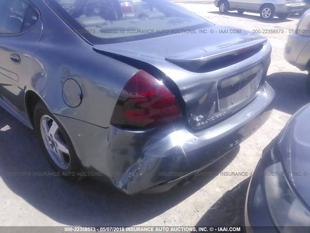 2G2WS522041358343 - 2004 PONTIAC GRAND PRIX GT2 ნაცრისფერი ფოტო 6