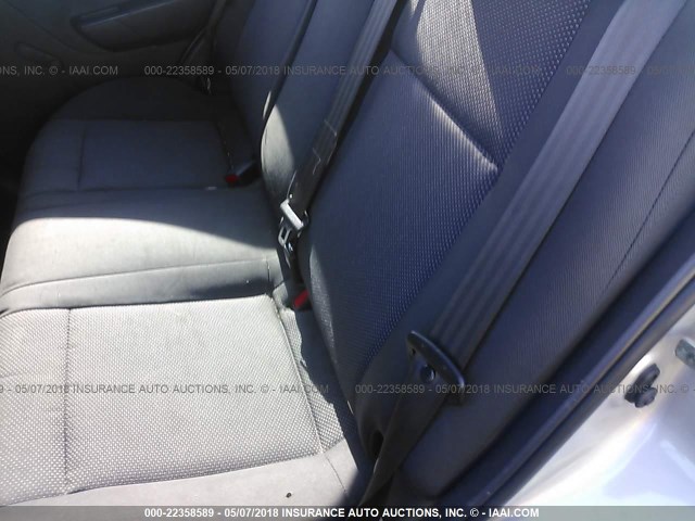 KL1TD5DE0AB123573 - 2010 CHEVROLET AVEO LS/LT 银色 照片 8