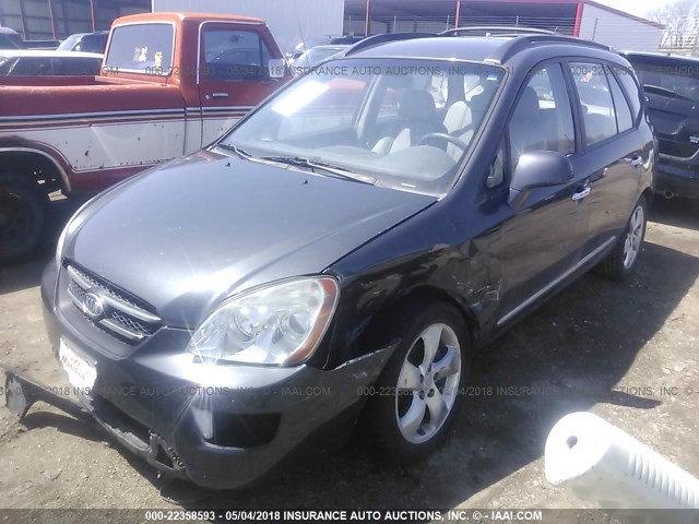 KNAFG526877111365 - 2007 KIA RONDO LX/EX GRAY photo 2