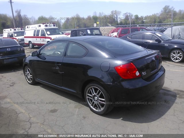 JTKDE177550033877 - 2005 TOYOTA SCION TC 黑色 照片 3