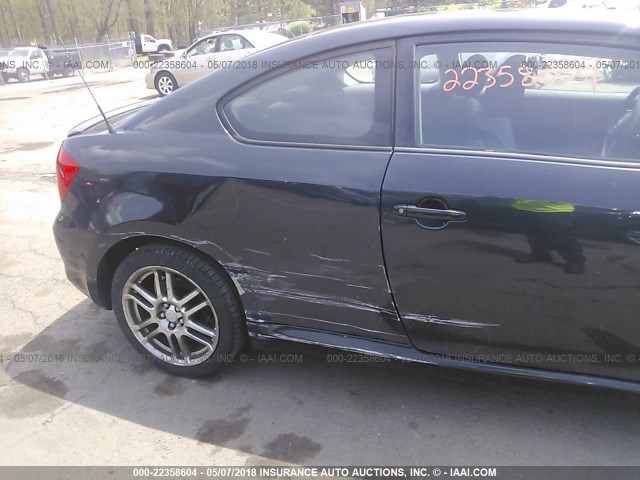 JTKDE177550033877 - 2005 TOYOTA SCION TC 黑色 照片 6
