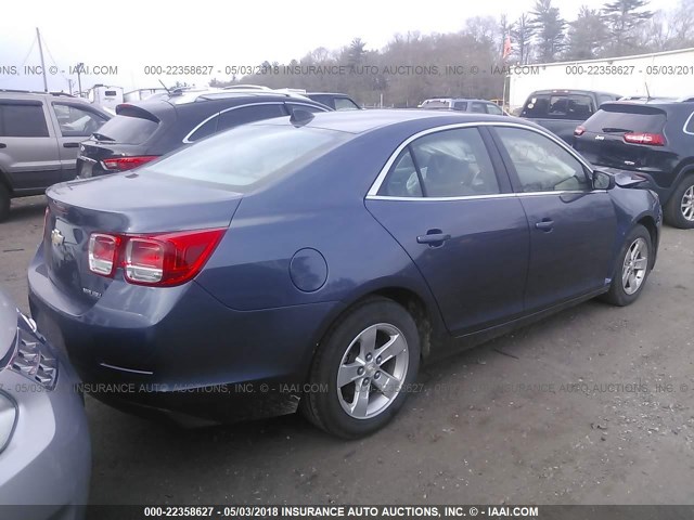 1G11B5SA8DF355818 - 2013 CHEVROLET MALIBU LS BLUE photo 4