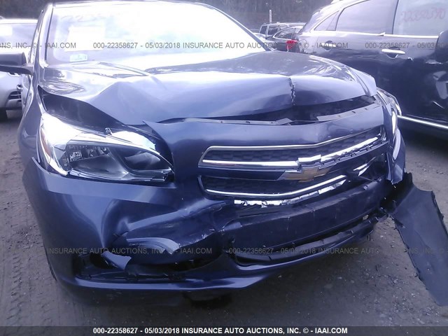 1G11B5SA8DF355818 - 2013 CHEVROLET MALIBU LS BLUE photo 6