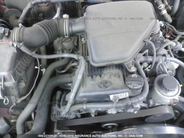 5TETX22N96Z207587 - 2006 TOYOTA TACOMA ACCESS CAB Қызыл фото 10