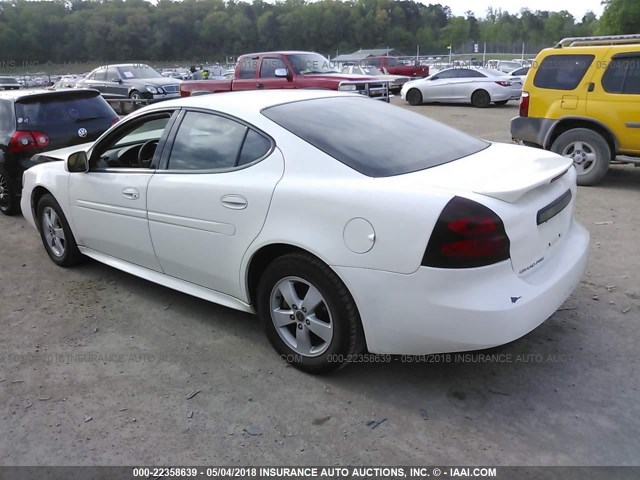2G2WP522451343704 - 2005 PONTIAC GRAND PRIX WHITE photo 3