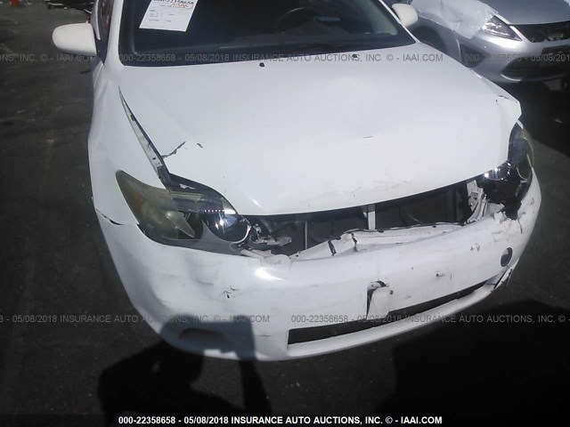JTKDE177470218618 - 2007 TOYOTA SCION TC 白色 照片 6