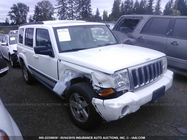 1J8HG48K48C124772 - 2008 JEEP COMMANDER SPORT თეთრი ფოტო 1