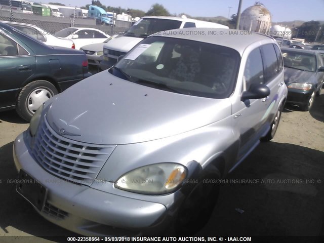 3C4FY58834T359622 - 2004 CHRYSLER PT CRUISER TOURING SILVER photo 2