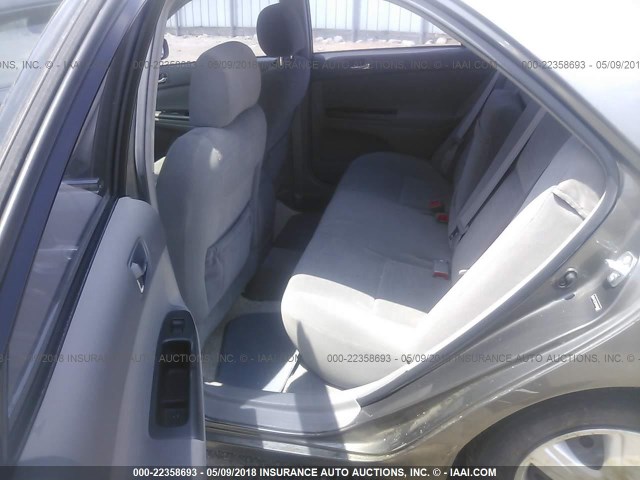 4T1BE32K45U506467 - 2005 TOYOTA CAMRY LE/XLE/SE GRAY photo 8
