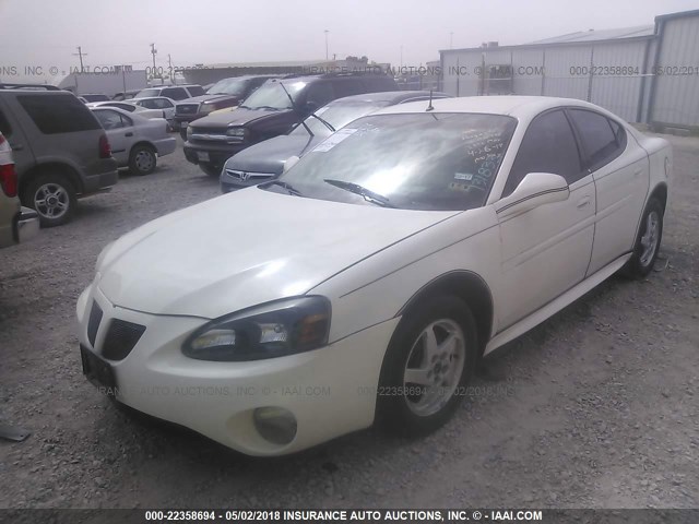 2G2WS522041131833 - 2004 PONTIAC GRAND PRIX GT2 WHITE photo 2