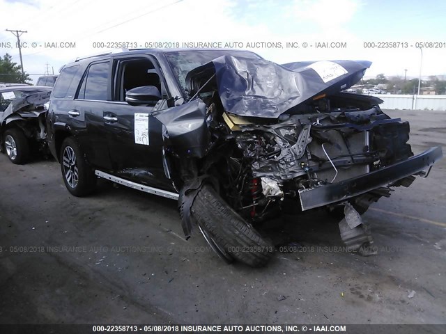 JTEBU5JR6G5345579 - 2016 TOYOTA 4RUNNER SR5 PREM/LTDL/TRAIL/TRD ნაცრისფერი ფოტო 1