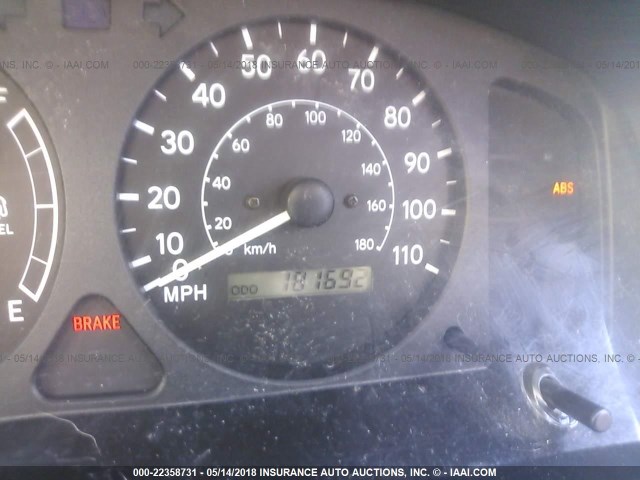 1Y1SK5487WZ428969 - 1998 CHEVROLET GEO PRIZM LSI GREEN photo 7