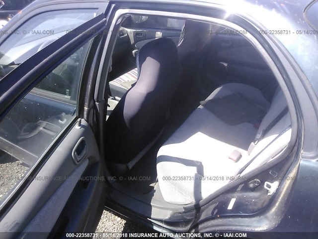 1Y1SK5487WZ428969 - 1998 CHEVROLET GEO PRIZM LSI GREEN photo 8