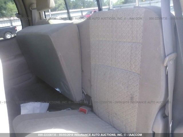 5TBRT34183S369461 - 2003 TOYOTA TUNDRA ACCESS CAB SR5 WHITE photo 8