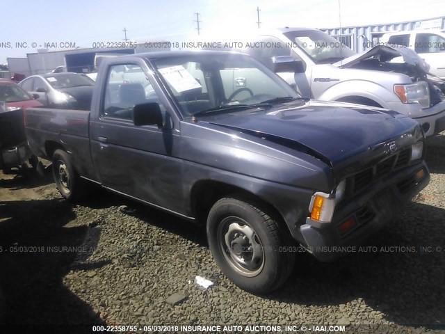 1N6SD11S4TC356776 - 1996 NISSAN TRUCK XE GRAY photo 1