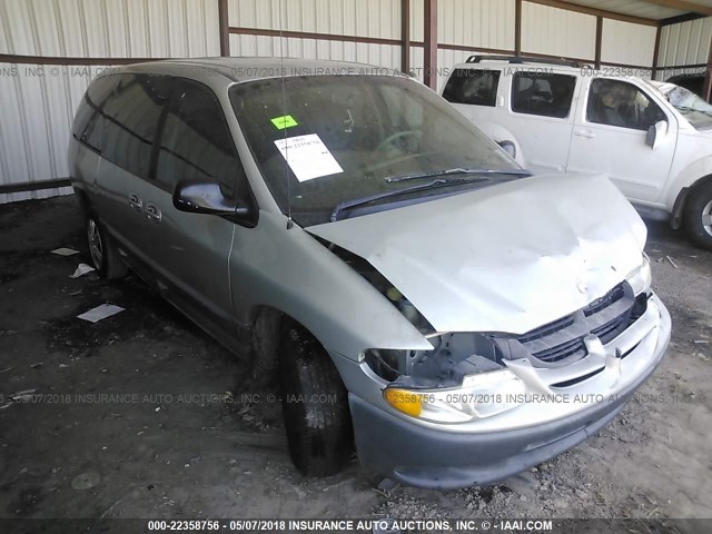 1B4GP44G3YB646851 - 2000 DODGE GRAND CARAVAN SE/SPORT GOLD photo 1