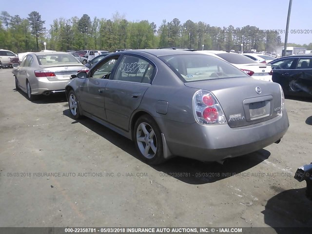 1N4BL11D05C285625 - 2005 NISSAN ALTIMA SE/SL/SE-R GRAY photo 3