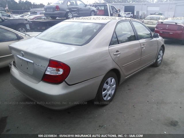 4T1BE32K84U937084 - 2004 TOYOTA CAMRY LE/XLE/SE 米色 照片 4