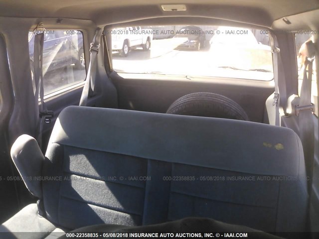 1FMCA11U6PZB26642 - 1993 FORD AEROSTAR BLUE photo 8