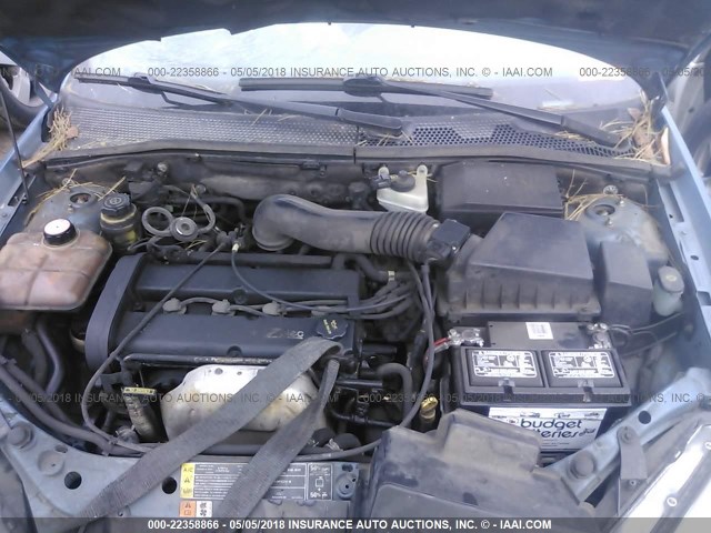 1FAFP34331W245603 - 2001 FORD FOCUS SE/SE SPORT BLUE photo 10