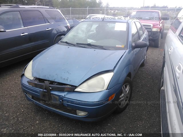 1FAFP34331W245603 - 2001 FORD FOCUS SE/SE SPORT BLUE photo 2