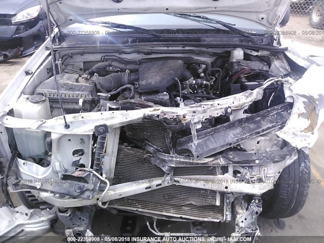 5TFTX4CN8FX066741 - 2015 TOYOTA TACOMA ACCESS CAB Weiß Foto 10